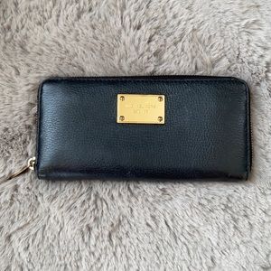 Michael Kors Black Leather Wallet